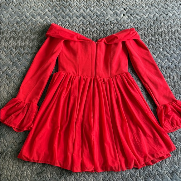 House of CB Alana Red Dress - Picture 4 of 5